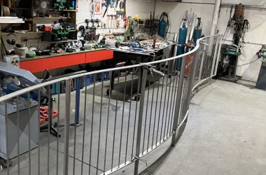 Webster Sheet Metal Brookvale curved Balustrade 1055