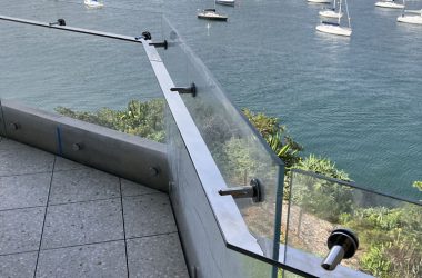 Websters Sheet Metal Brookvale Sydney Glass balustrade 2307